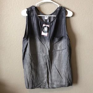 Black Denim Sleeveless